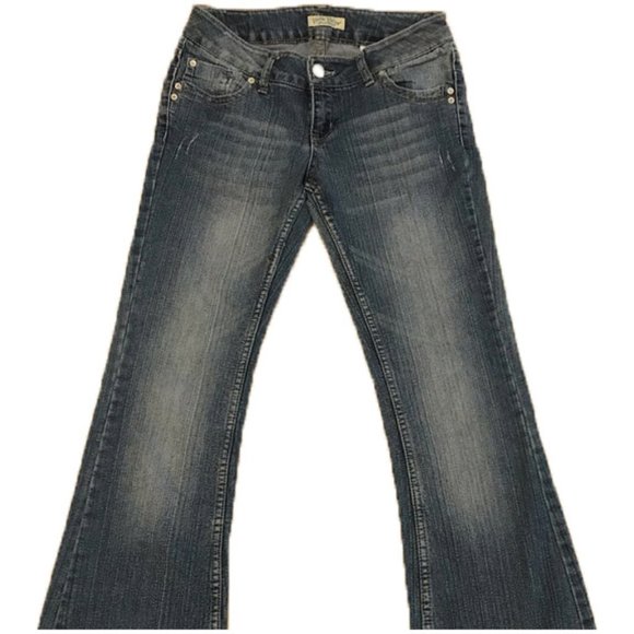 Paris Blues Denim - Paris Blues Jeans Women Style SPT28640 Flared Leg Size 28